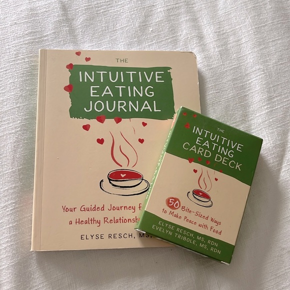 Other - Intuitive Eating Journal and Card Deck Combo